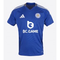 Camiseta Leicester City Jamie Vardy #9 Primera Equipación Replica 2024-25 mangas cortas